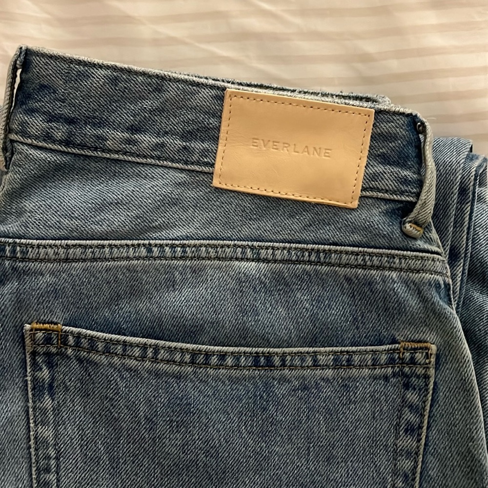 Everlane The Curvy ’90s Cheeky® Jean | Size 10 | blue Jean